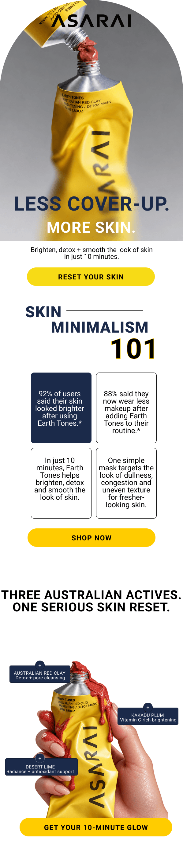 Less Cover-Up. More Skin.
